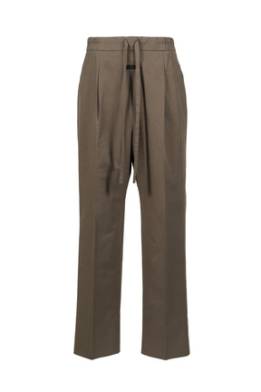 DRAWSTRING STRAIGHT PANT / WILLOW 
