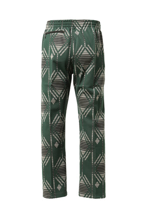 Needles FW23 TRACK PANT - POLY JQ. / NATIVE -NUBIAN