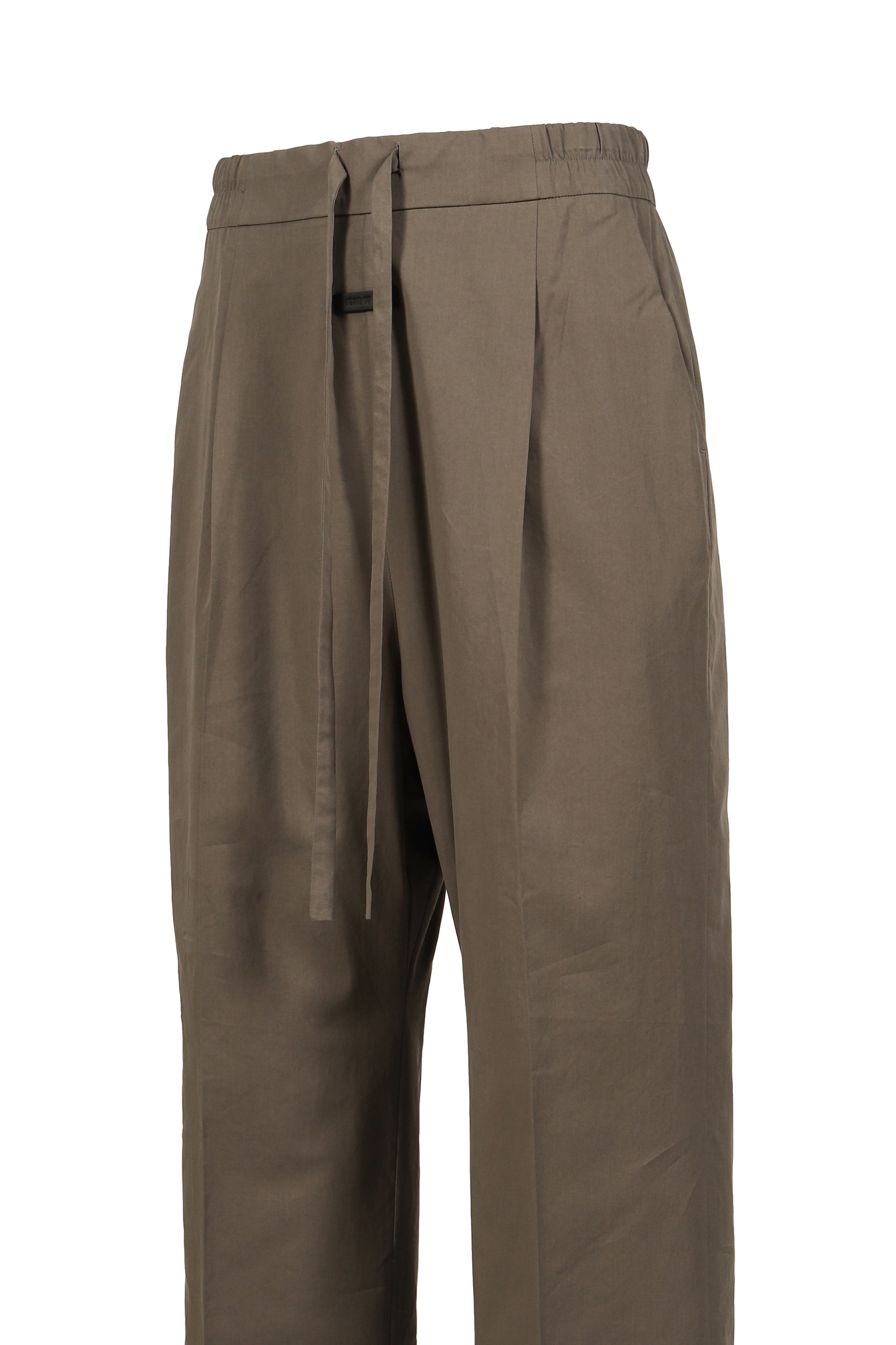 DRAWSTRING STRAIGHT PANT / WILLOW 