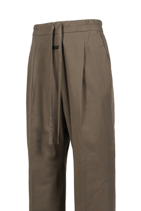 DRAWSTRING STRAIGHT PANT / WILLOW 