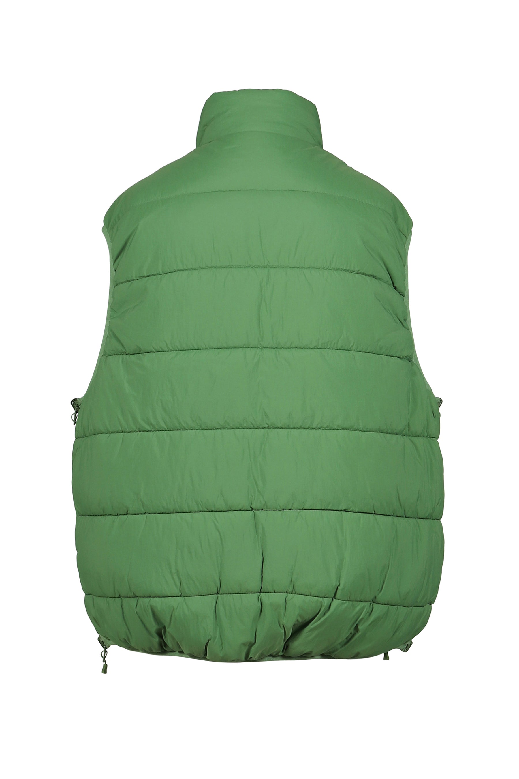 TECH REVERSIBLE CLIMBERS PUFF VEST / GRN BLK
