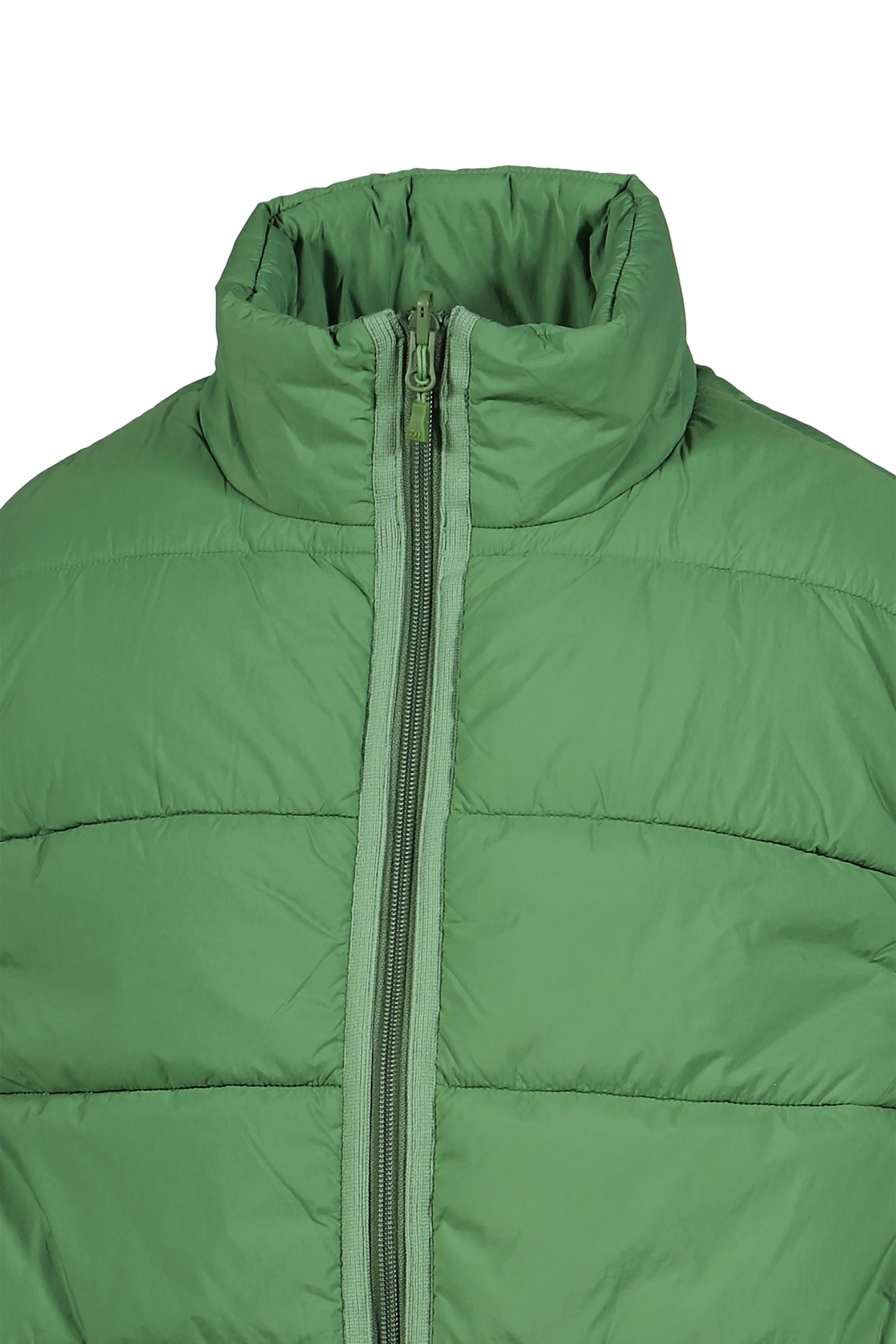 TECH REVERSIBLE CLIMBERS PUFF VEST / GRN BLK