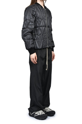 MONCLER + RICK OWENS GEOCAMO FLIGHT JACKET / BLK