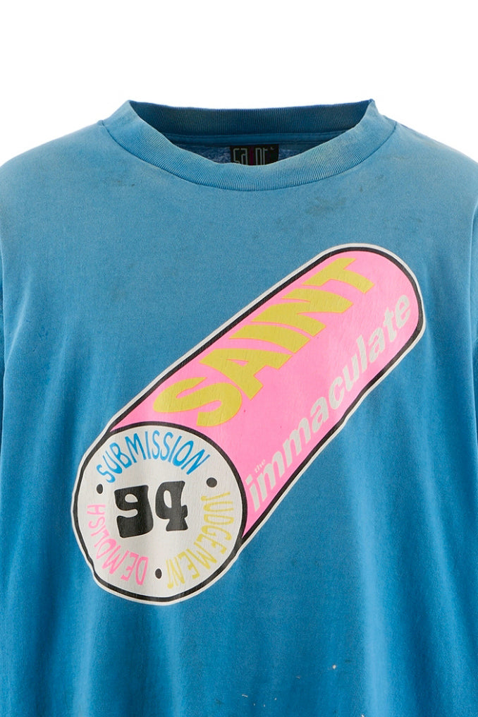 セントマイケル25AW新作LS TEE/IMMACULATEブルーXL美品ロンT SAINT Mxxxxxx セントマイケル FW25 LS TEE/IMMACULATE / BLU