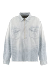 HICKORY SHIRT/STRIPE / WHT