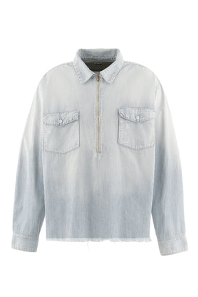 HICKORY SHIRT/STRIPE / WHT