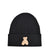 BEAR IN MIND BEANIE / BLK BRW