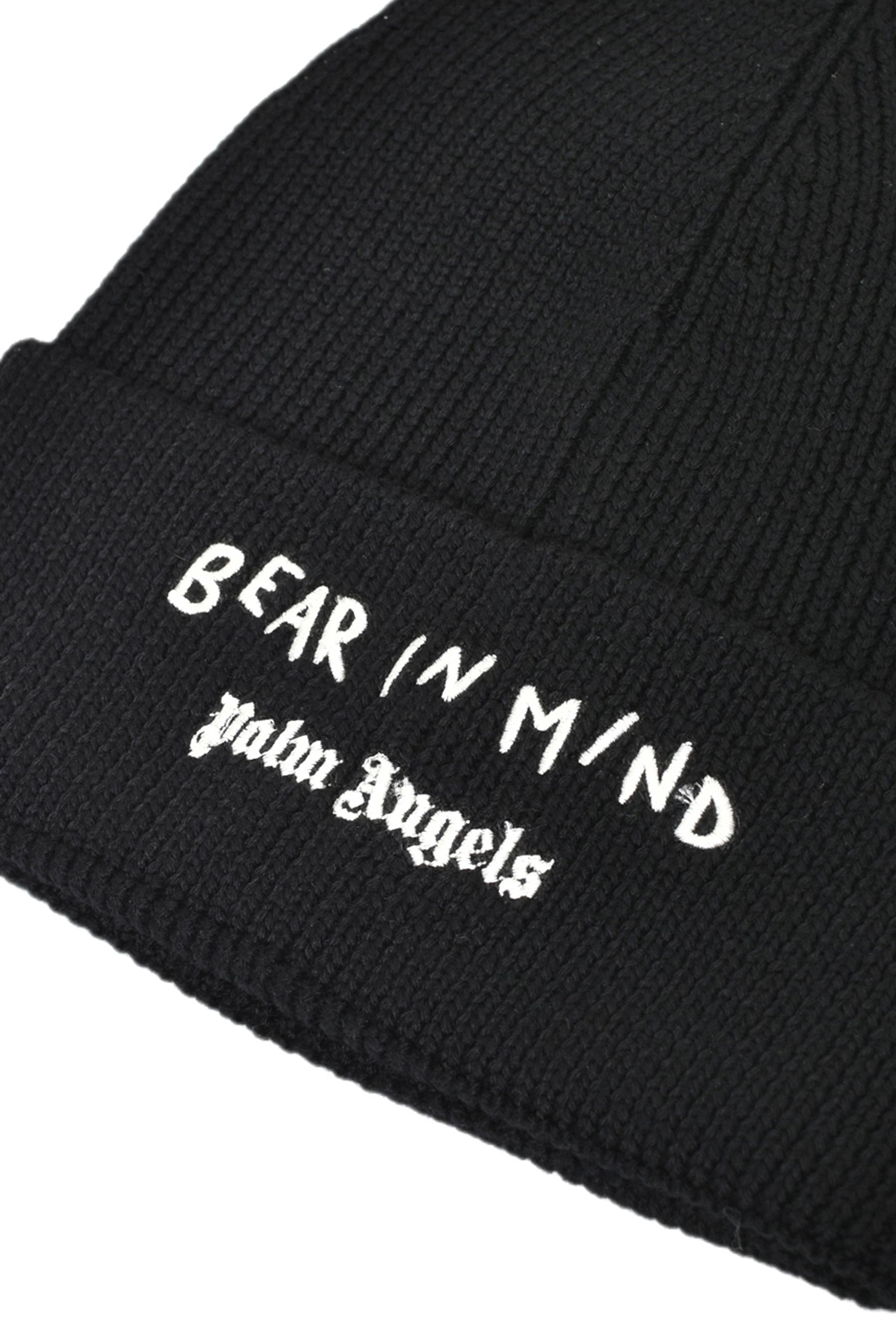 BEAR IN MIND BEANIE / BLK BRW