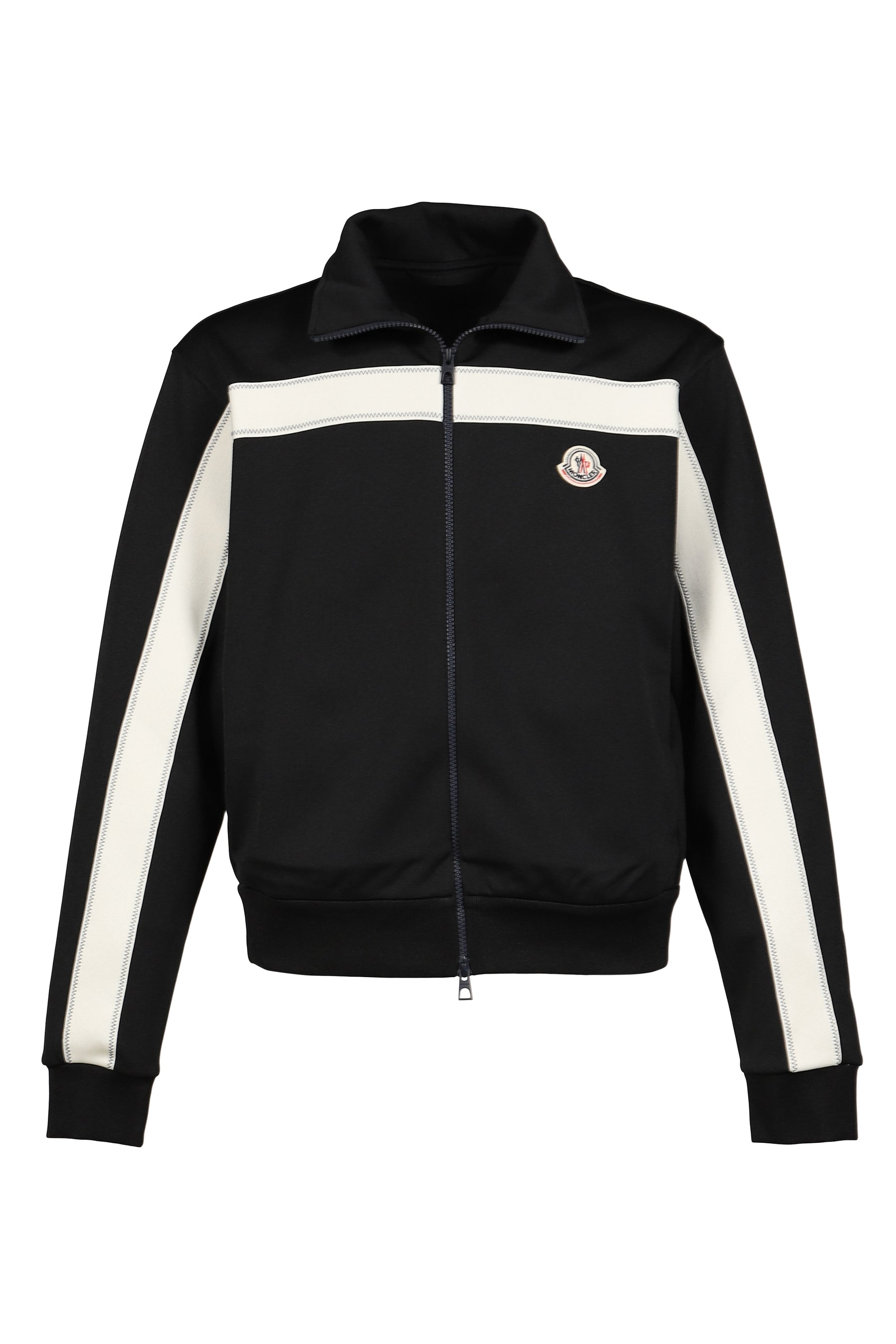 ZIP UP CARDIGAN / BLK