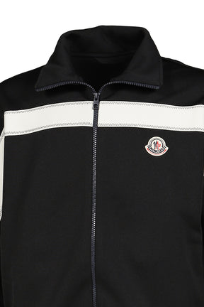 ZIP UP CARDIGAN / BLK