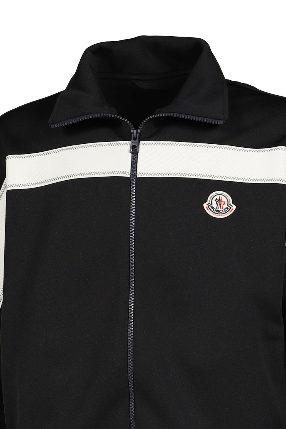 ZIP UP CARDIGAN / BLK