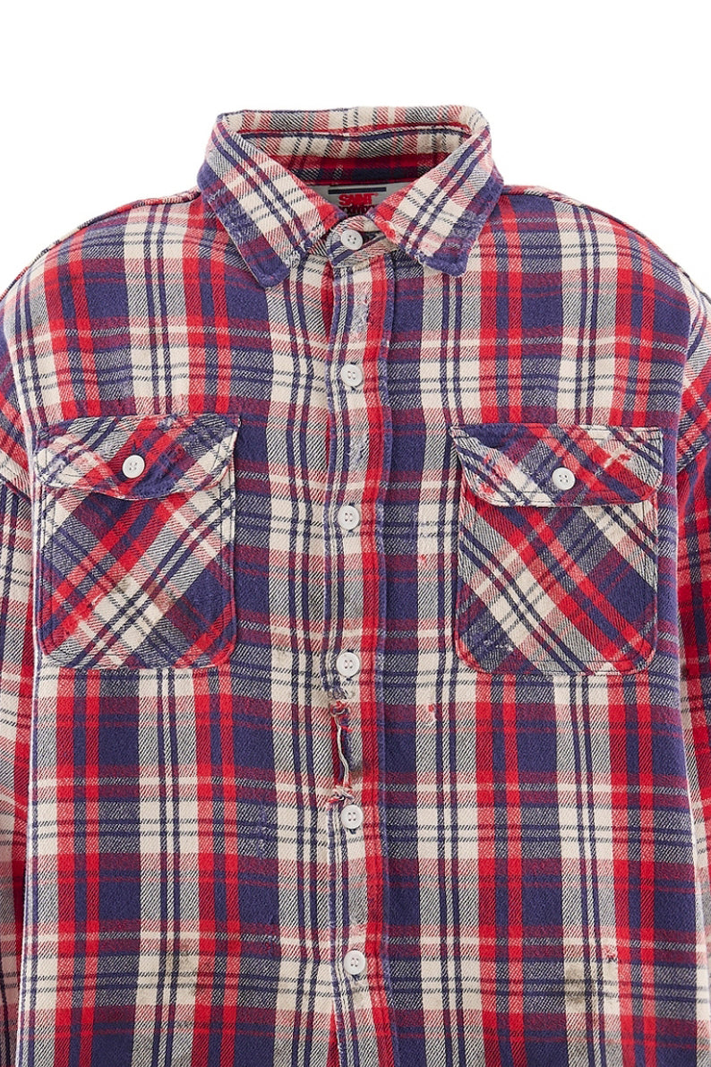 FLANNEL SHIRT/CHECK / BEI