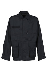TECH MULTI FISHING POCKET MIL BDU SHIRT L/S / INK BLK