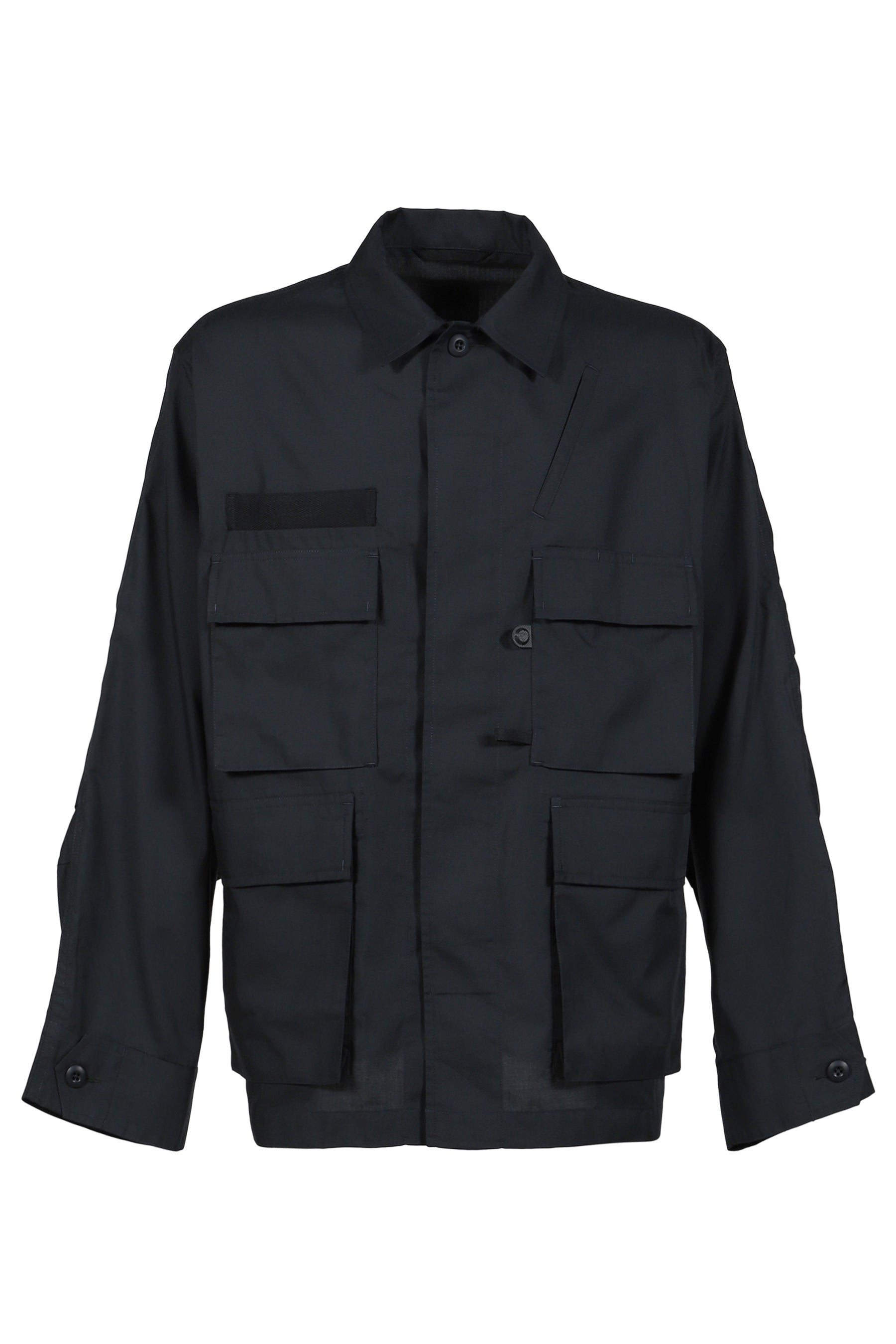 TECH MULTI FISHING POCKET MIL BDU SHIRT L/S / INK BLK
