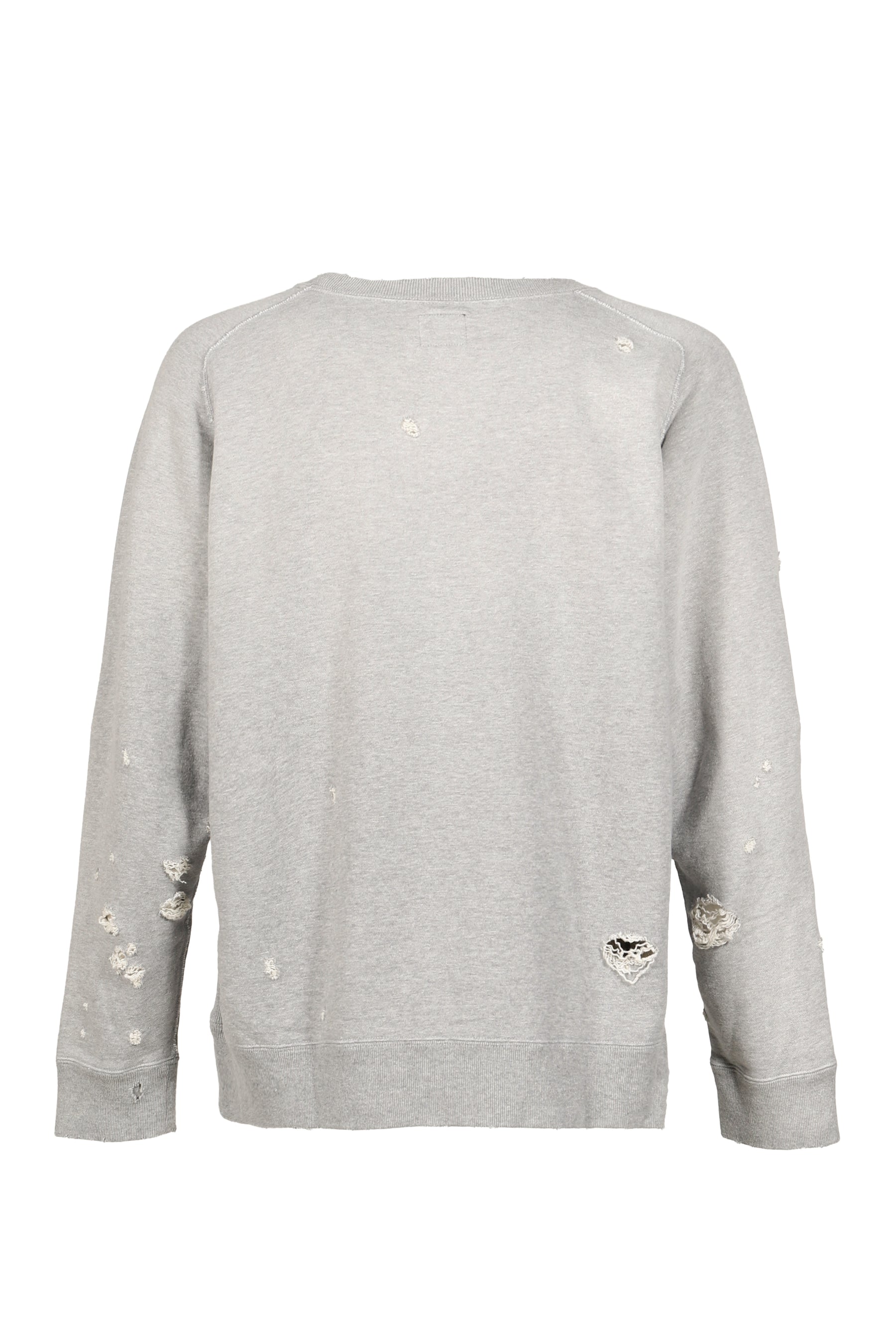 DECONSTRUCTED SWEAT SHIRT / H.GRY
