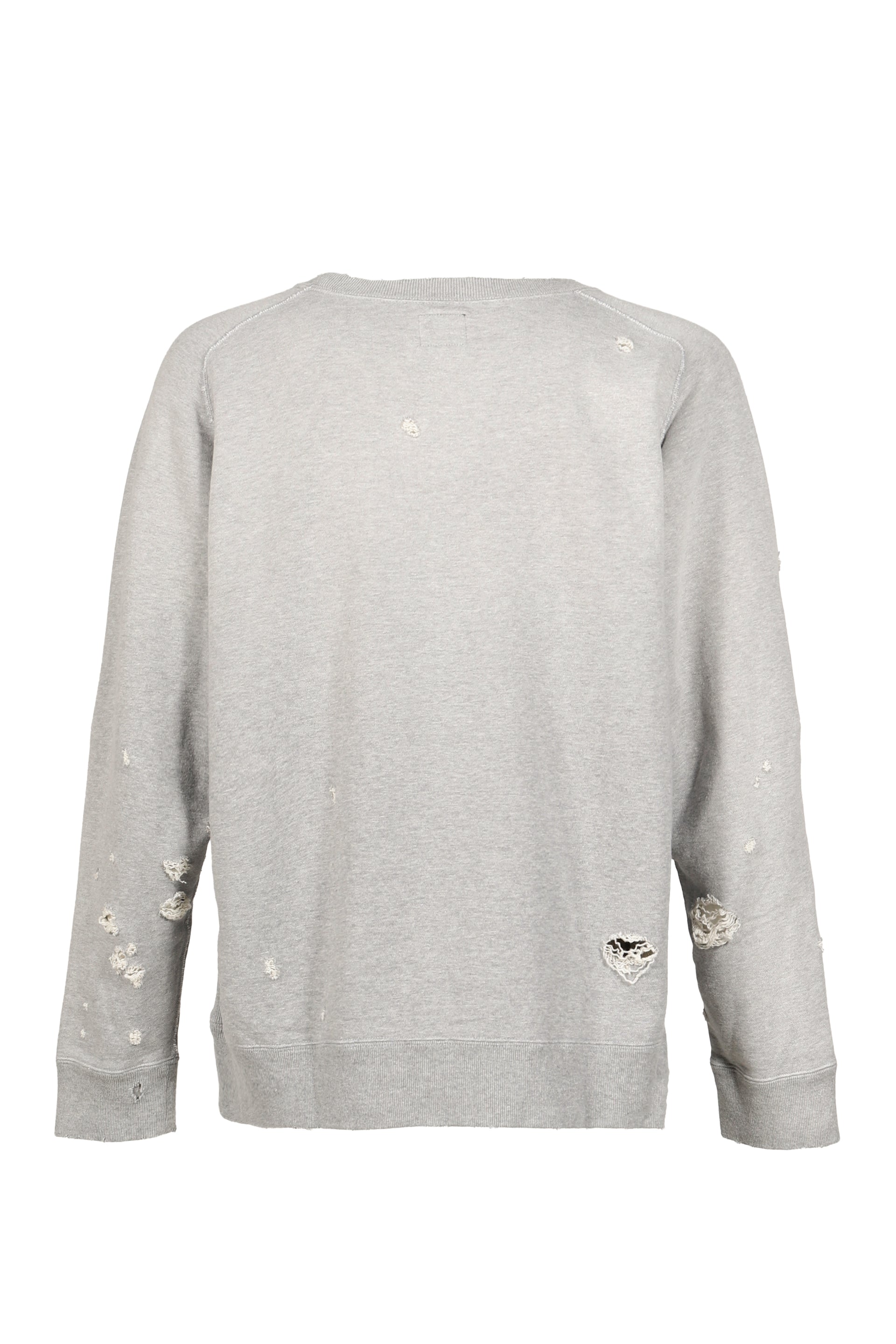DECONSTRUCTED SWEAT SHIRT / H.GRY