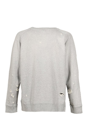 DECONSTRUCTED SWEAT SHIRT / H.GRY
