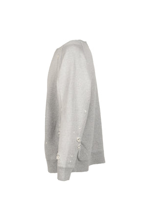 DECONSTRUCTED SWEAT SHIRT / H.GRY