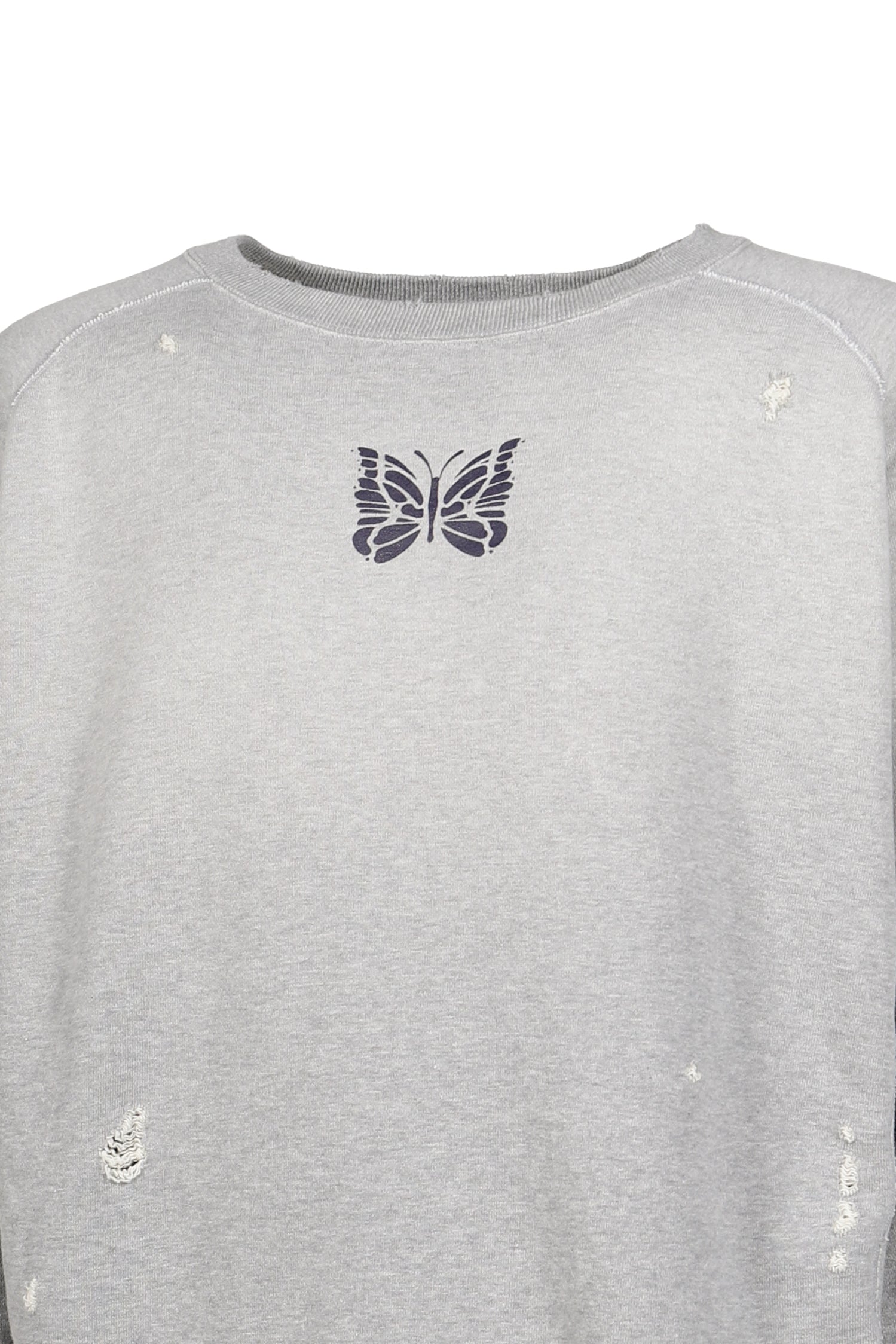 DECONSTRUCTED SWEAT SHIRT / H.GRY