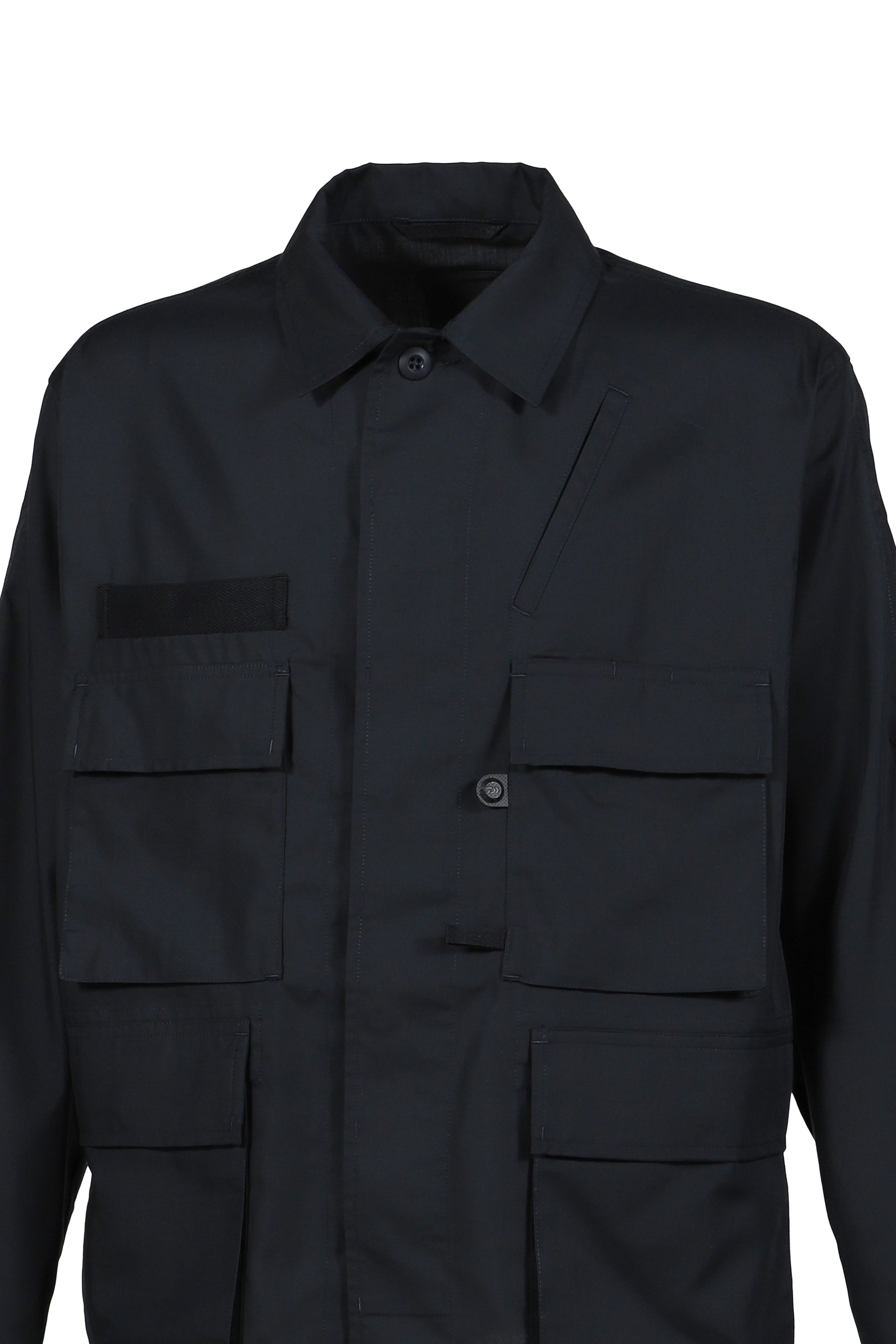 TECH MULTI FISHING POCKET MIL BDU SHIRT L/S / INK BLK