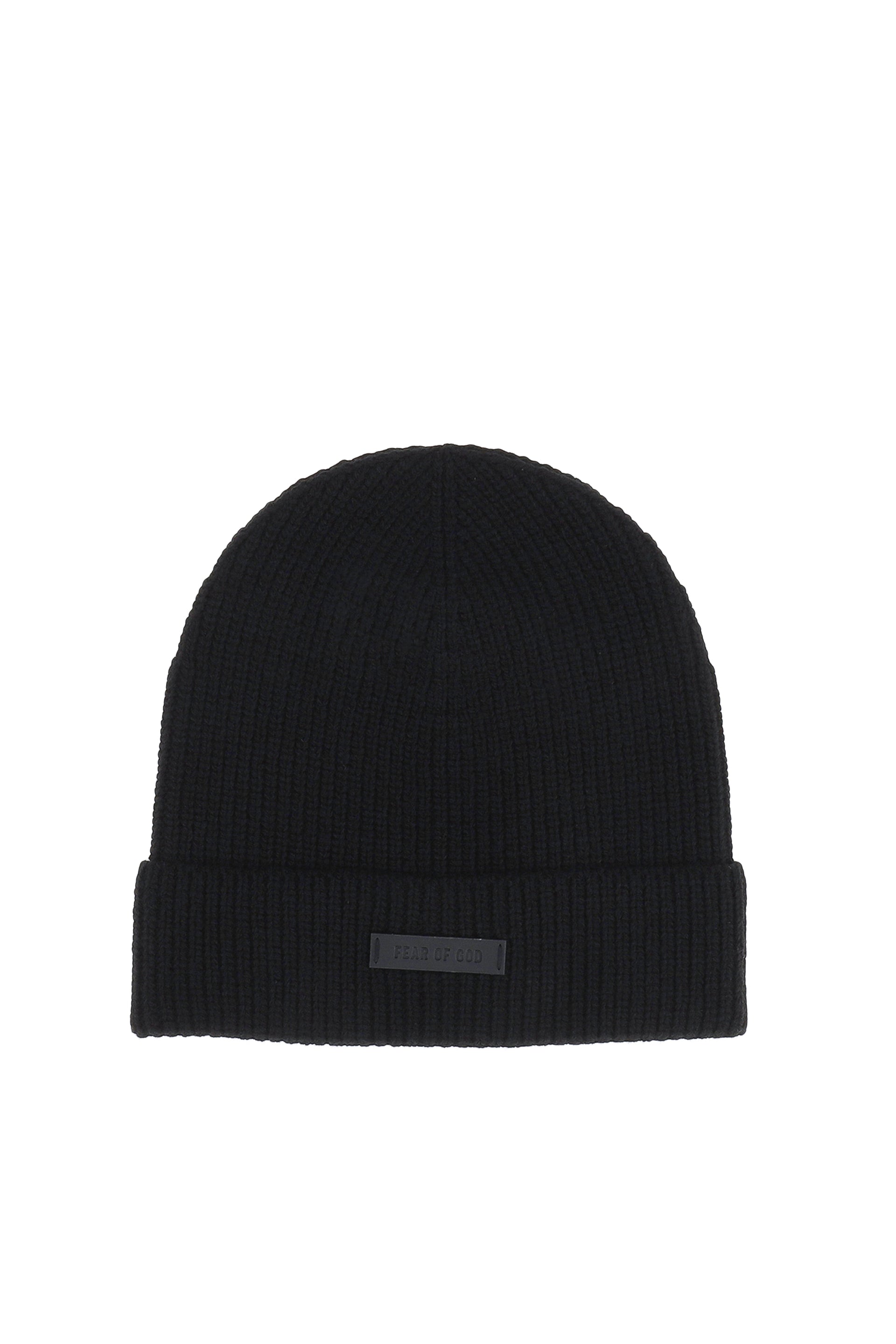 KNIT BEANIE / BLK