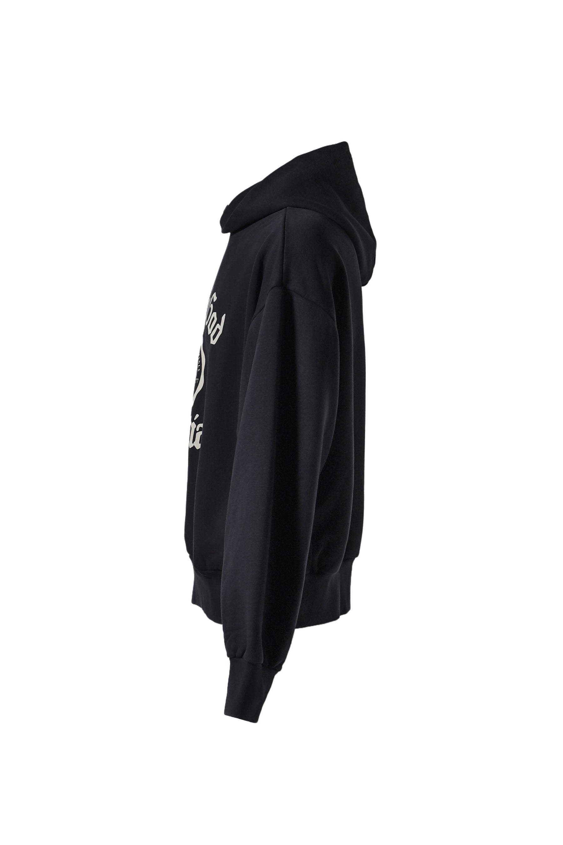 HEAVY FLEECE VINTAGE SHRUNKEN HOODIE / BLK