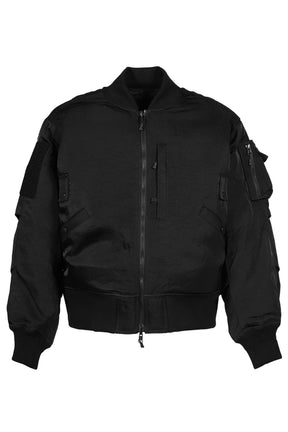 TECH REVERSIBLE MA-1 DOWN JACKET / BLK&INK BLK