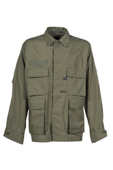 TECH MULTI FISHING POCKET MIL BDU SHIRT L/S / SAGE GRY