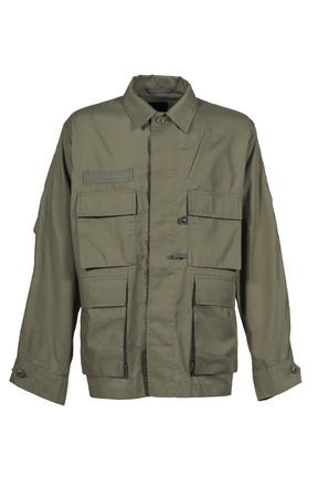 TECH MULTI FISHING POCKET MIL BDU SHIRT L/S / SAGE GRY