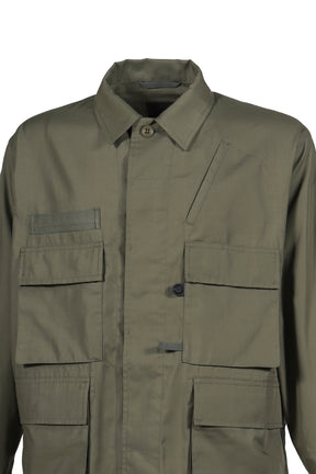 TECH MULTI FISHING POCKET MIL BDU SHIRT L/S / SAGE GRY