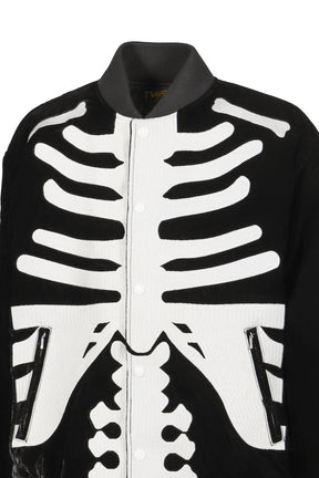 MASTERMIND WORLD × VANSON Collaboration Bones Bomber Jacket