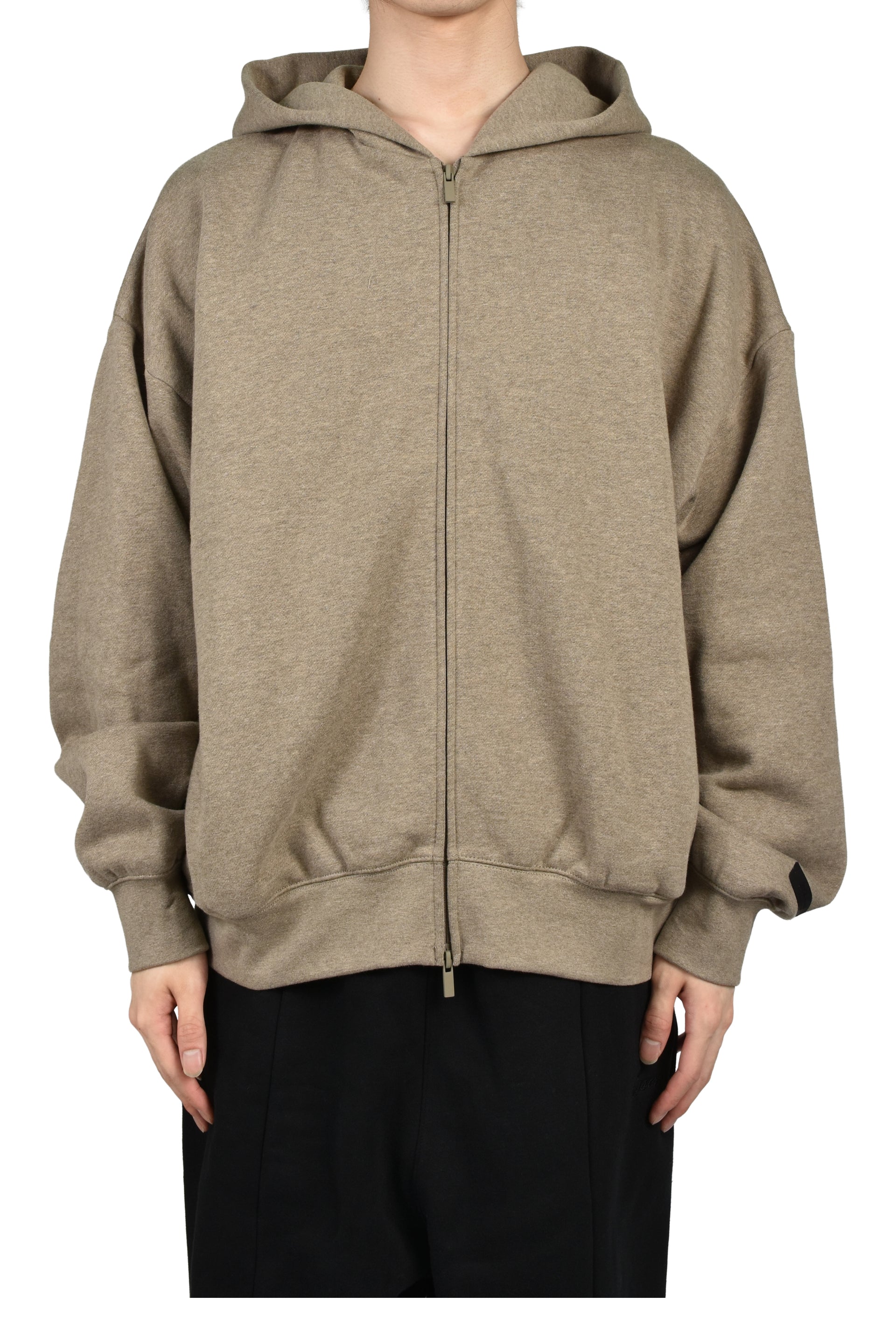 CLASSIC FIT FLEECE ZIP-UP HOODIE / HOMESTEAD HEATHER