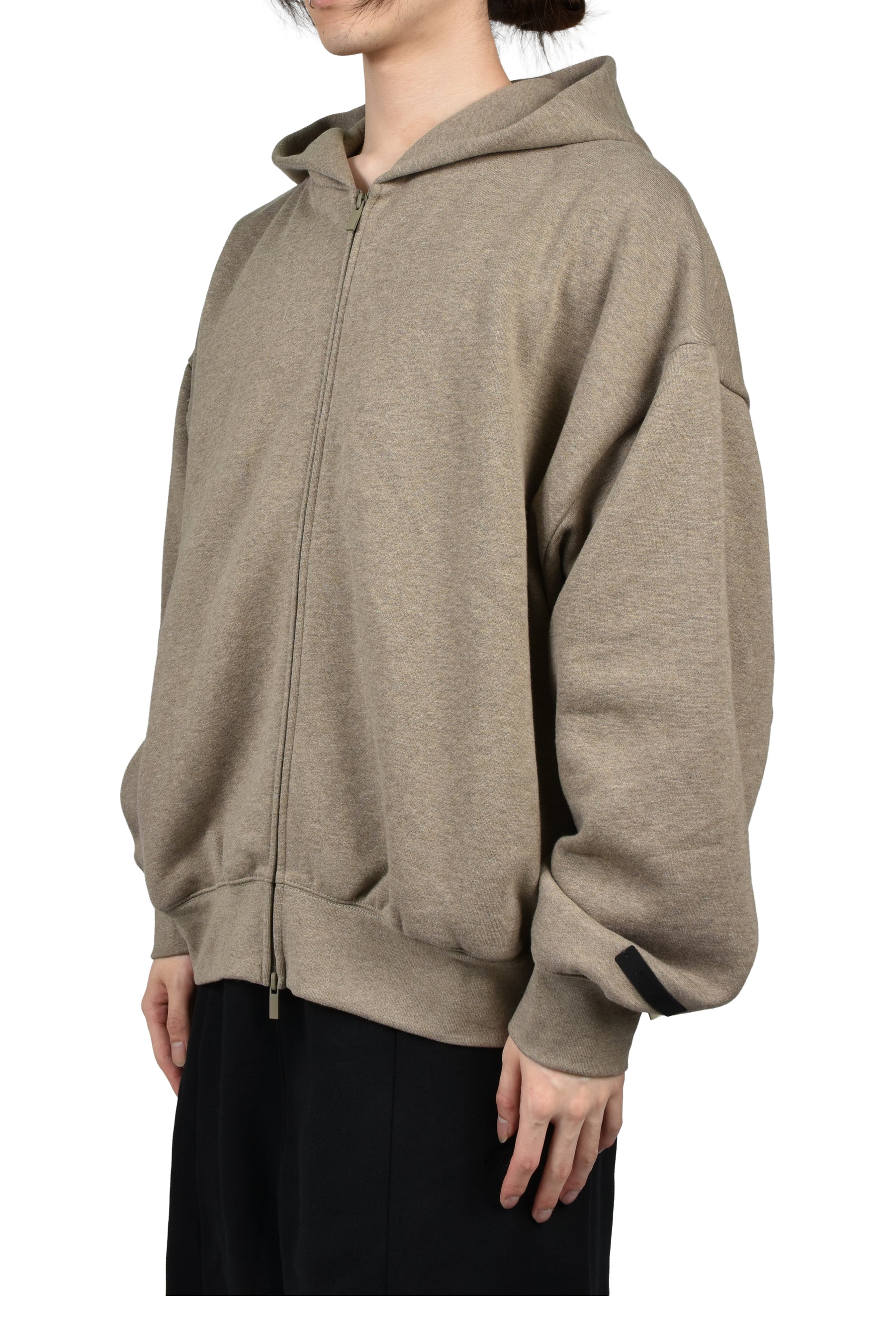 CLASSIC FIT FLEECE ZIP-UP HOODIE / HOMESTEAD HEATHER
