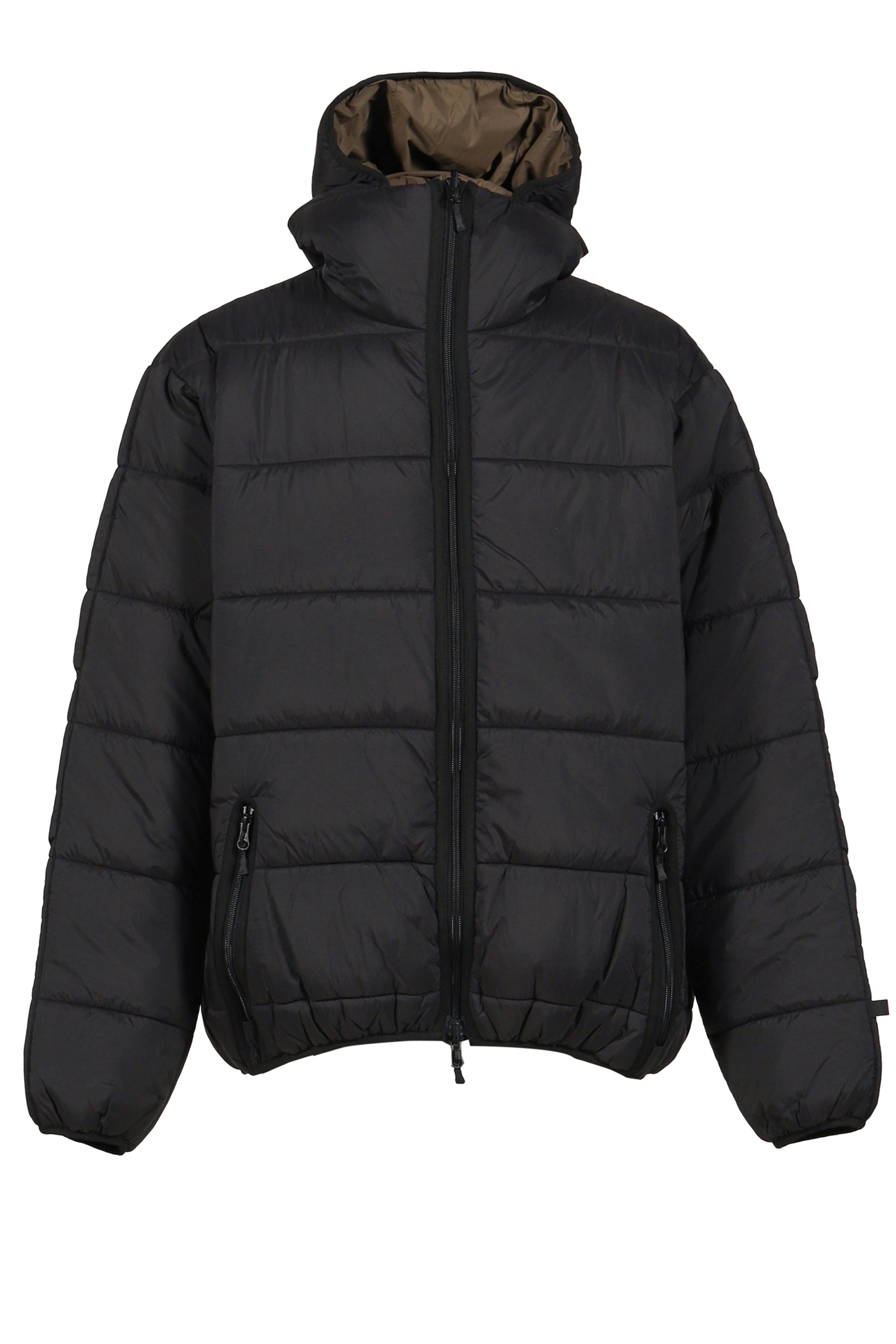 TECH REVERSIBLE CLIMBERS PUFF JACKET / BLK