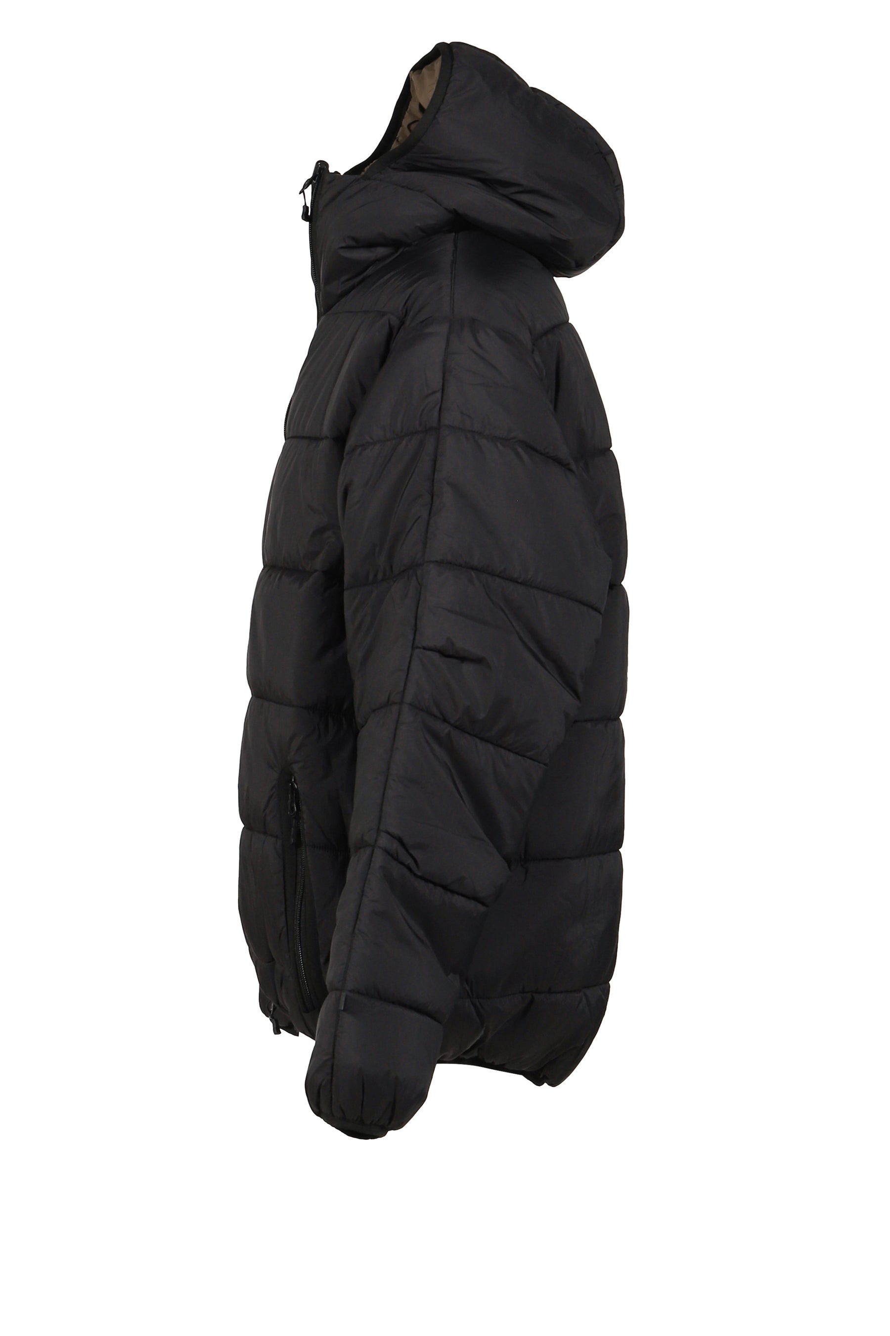 TECH REVERSIBLE CLIMBERS PUFF JACKET / BLK