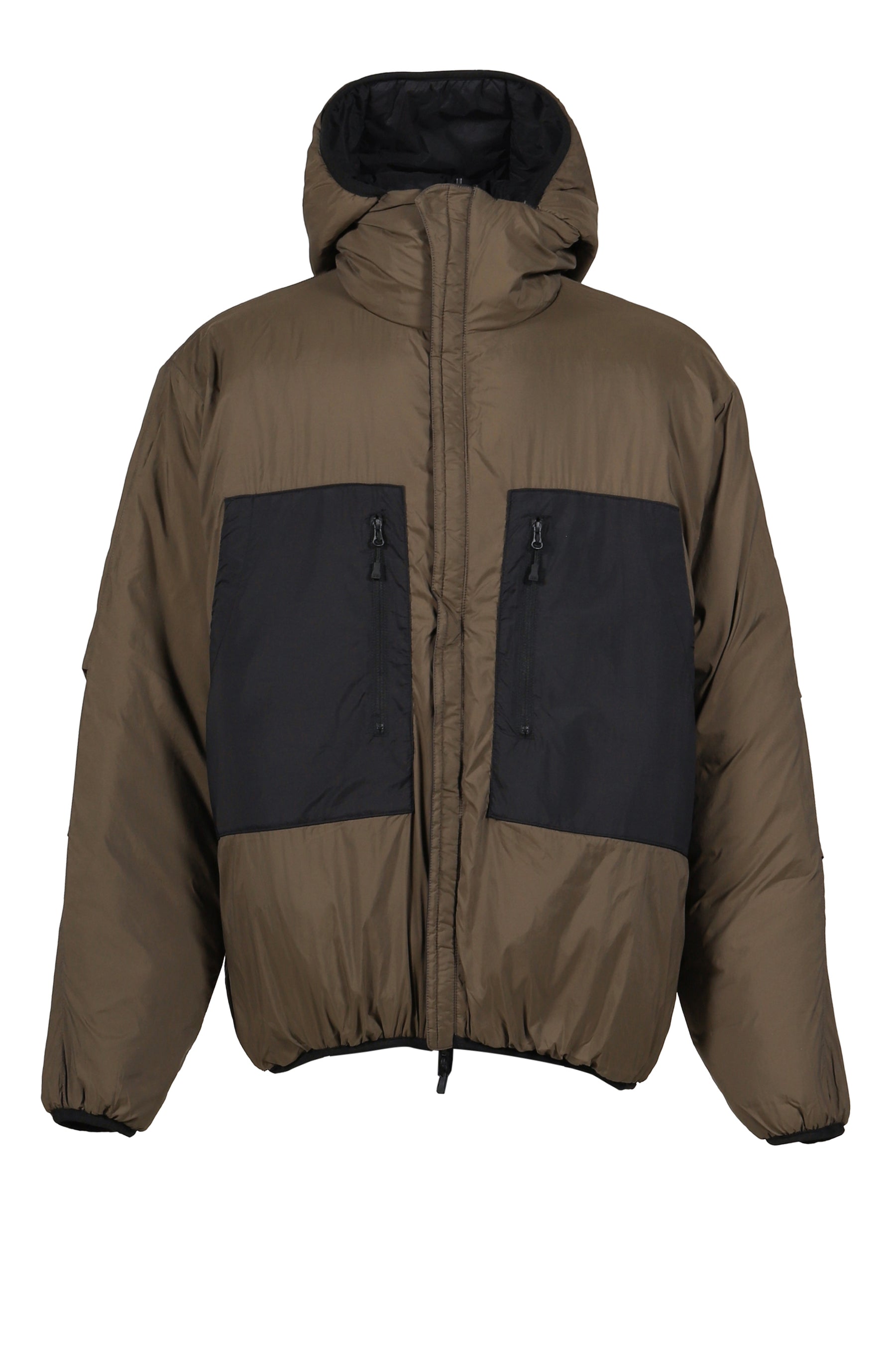 TECH REVERSIBLE CLIMBERS PUFF JACKET / BLK