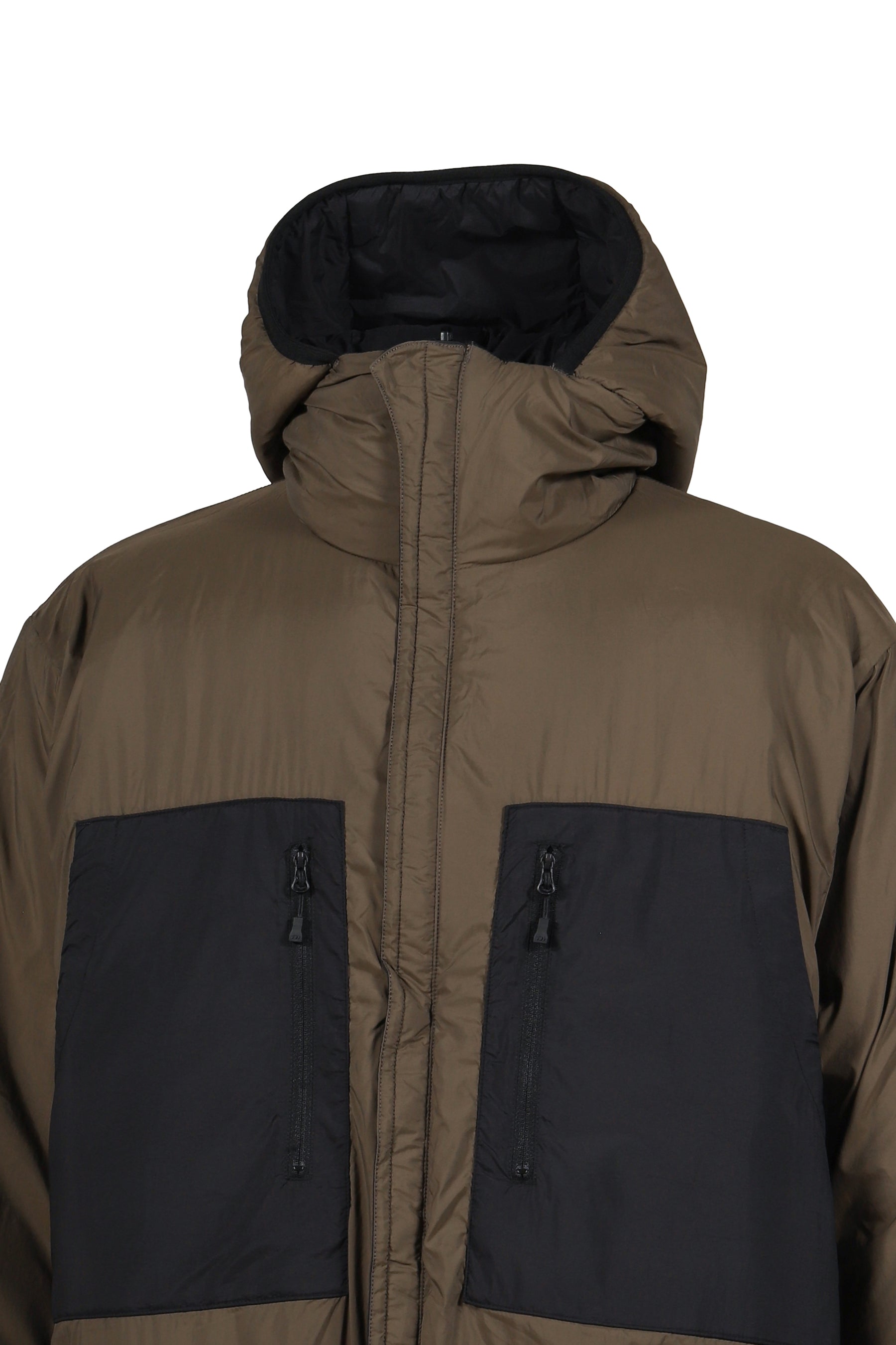 TECH REVERSIBLE CLIMBERS PUFF JACKET / BLK