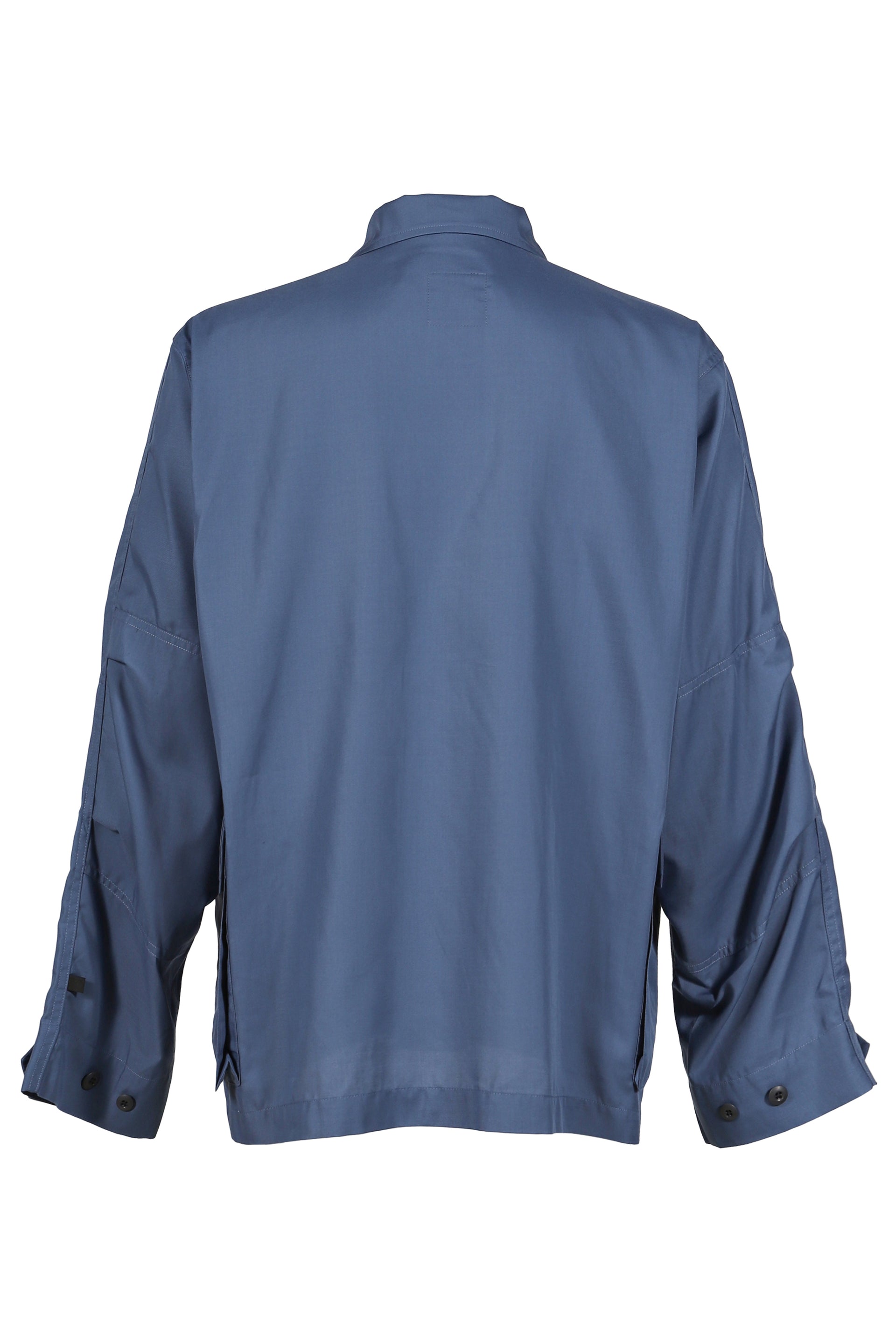 TECH MULTI FISHING POCKET MIL BDU SHIRT L/S / SMOKE BLU