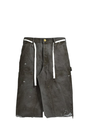 BORO DUCK RAP SKIRT / GRAY