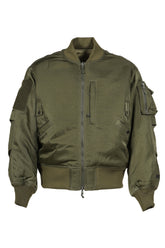 TECH REVERSIBLE MA-1 DOWN JACKET / D.OLV&L.OLV