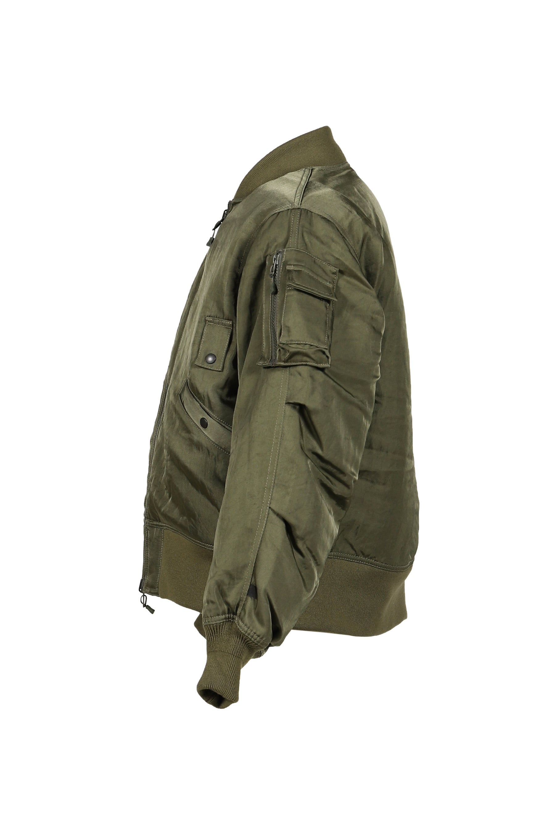 TECH REVERSIBLE MA-1 DOWN JACKET / D.OLV&L.OLV