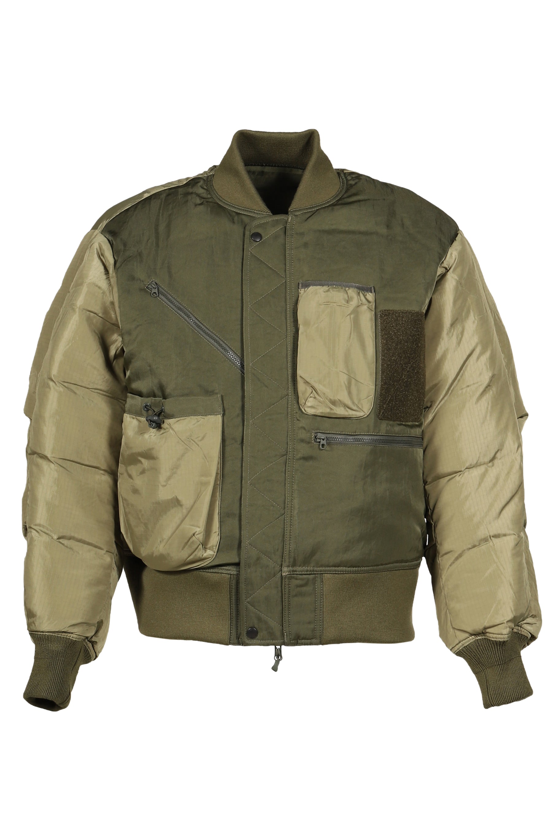 TECH REVERSIBLE MA-1 DOWN JACKET / D.OLV&L.OLV