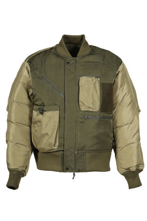 TECH REVERSIBLE MA-1 DOWN JACKET / D.OLV&L.OLV