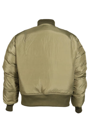TECH REVERSIBLE MA-1 DOWN JACKET / D.OLV&L.OLV