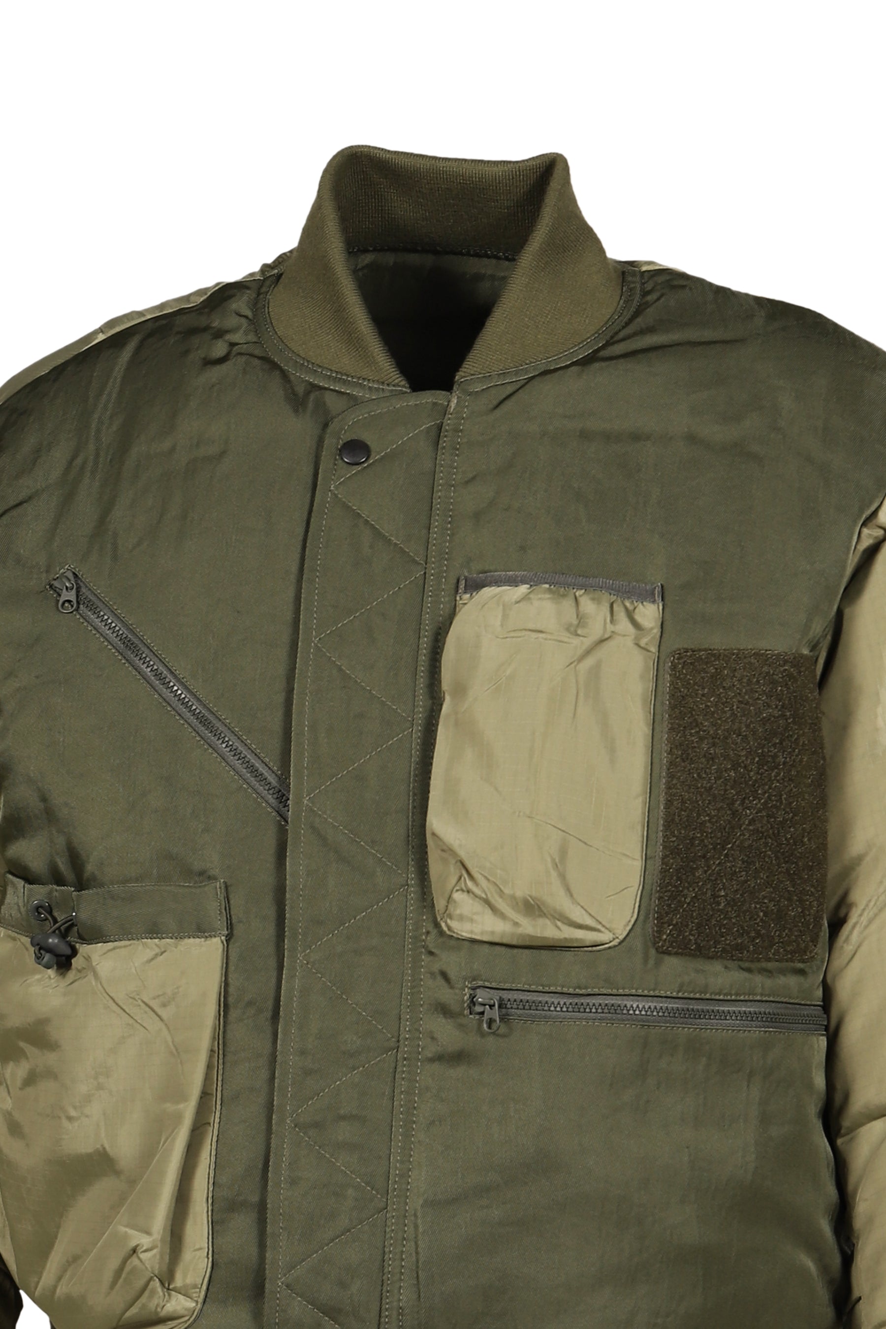 TECH REVERSIBLE MA-1 DOWN JACKET / D.OLV&L.OLV