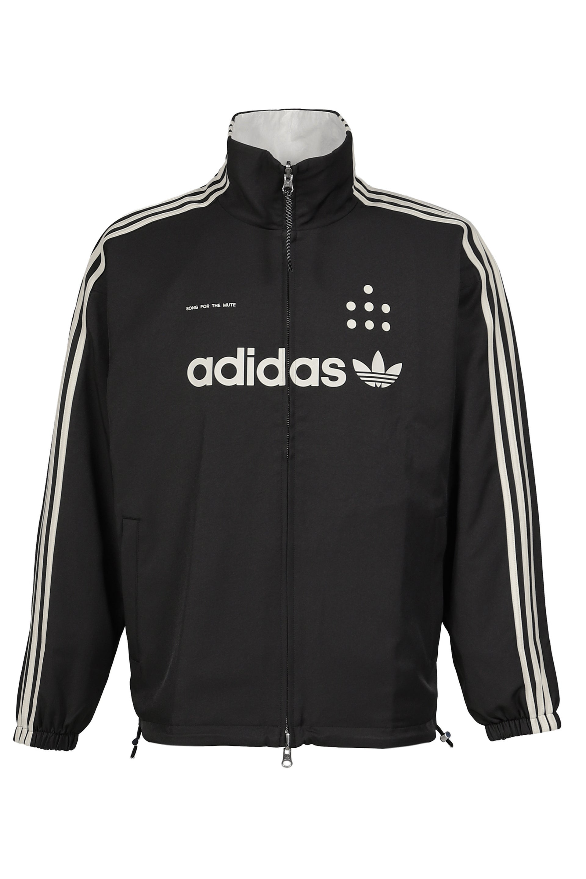 REVERSIBLE TRACK TOP / BLK&OFF WHT