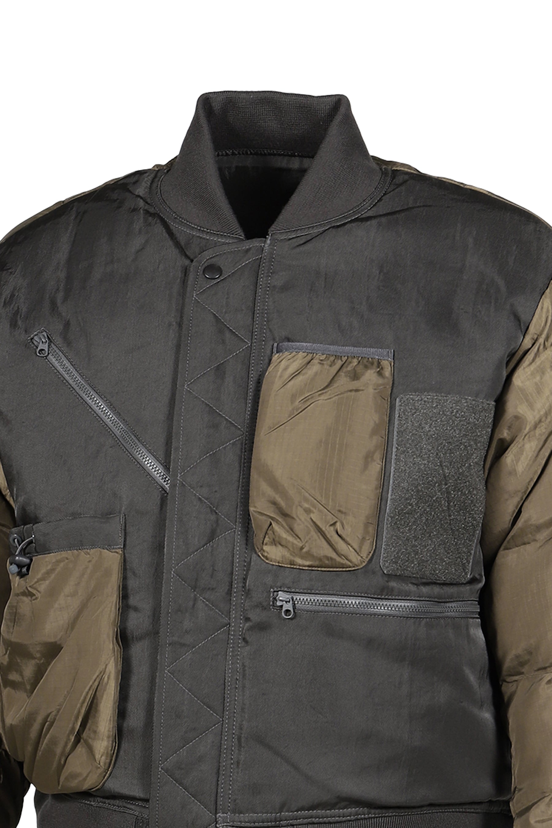 TECH REVERSIBLE MA-1 DOWN JACKET / CHA&OLV