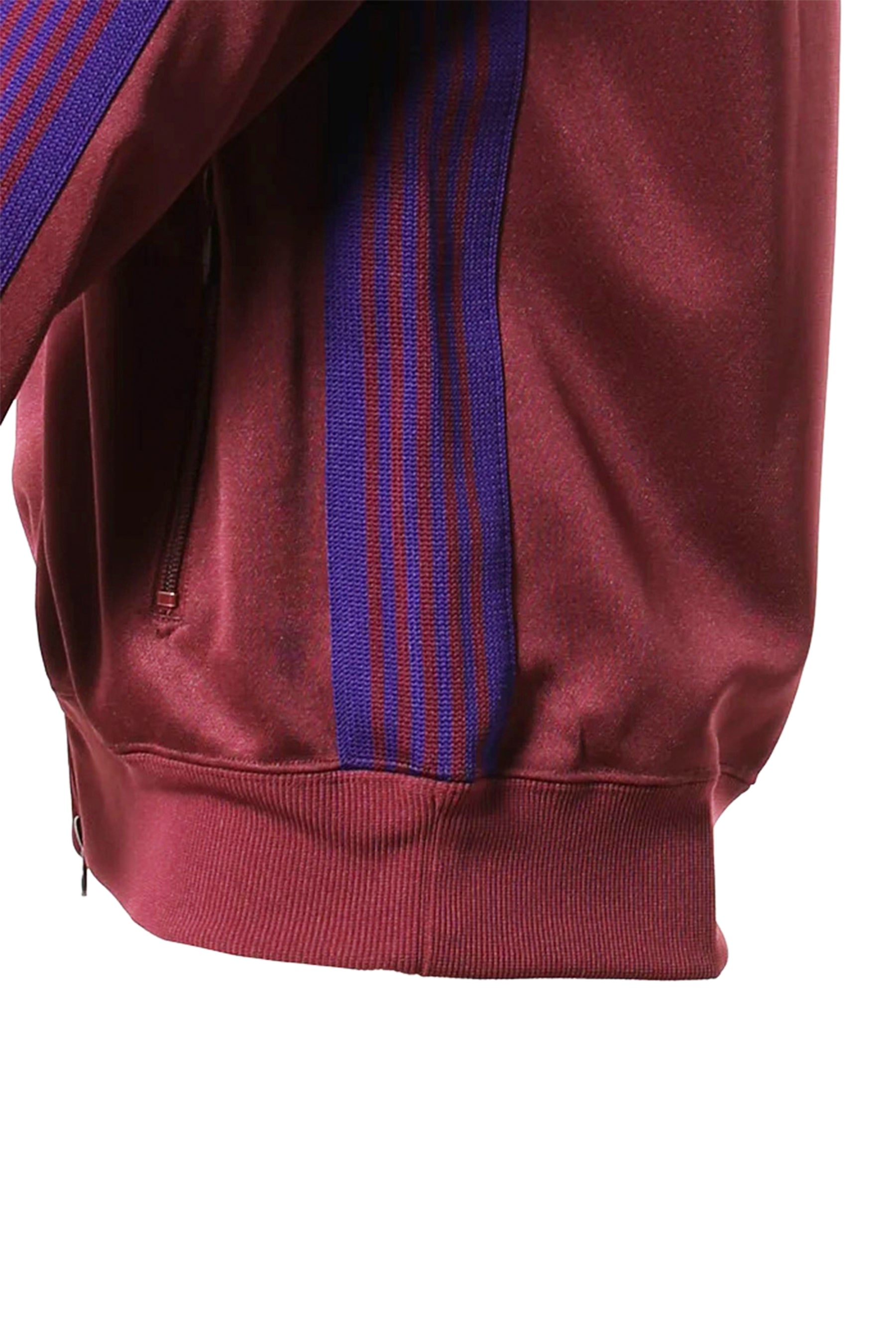 TRACK JACKET - POLY SMOOTH / WINE