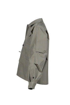 TECH MULTI FISHING POCKET SHIRT L/S / SAGE GRY