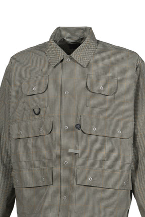 TECH MULTI FISHING POCKET SHIRT L/S / SAGE GRY
